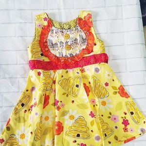 Yellow Bee Priscilla Dress